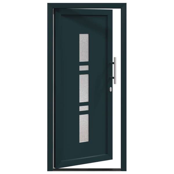 Framdörr Antracit 98 x 208 cm PVC