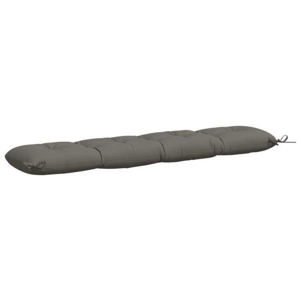Bänk kudde VIANEN 100% Polyester Grå 150 x 30 x 12 cm