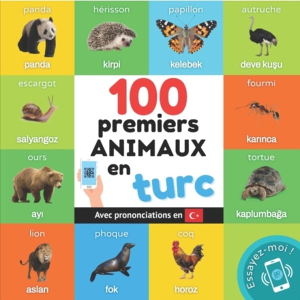 100 premiers animaux en turc (häftad, fre)