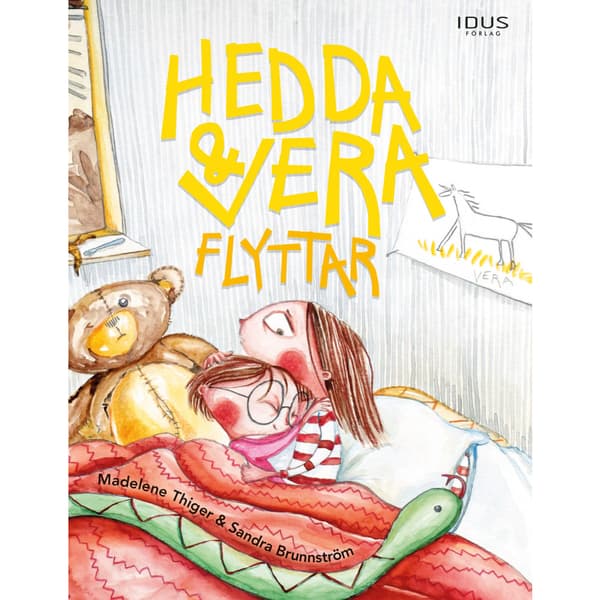 Hedda och Vera flyttar (inbunden)