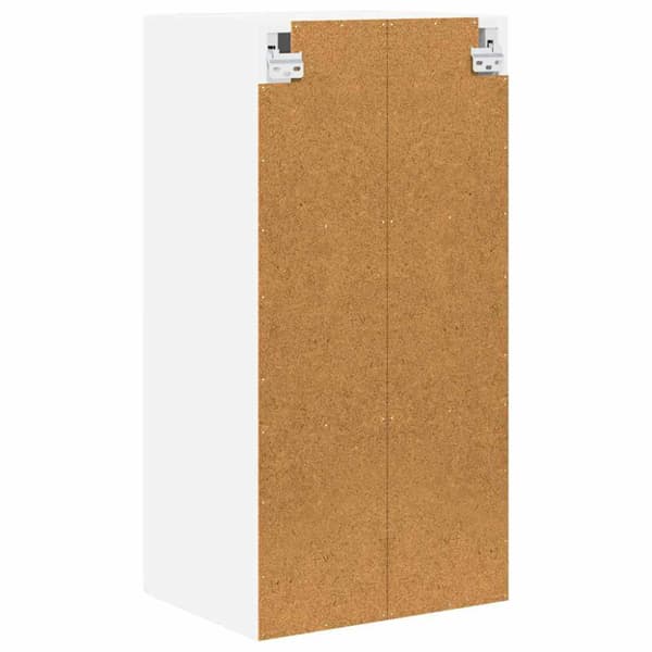 Köksskåp Lucca 2 pcs Vit 40 x 31 x 80 cm Konstruerat trä