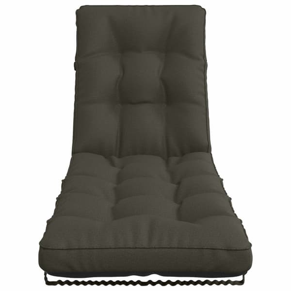 Solstol Kudde VIANEN 100% Polyester Antracit 200 x 50 x 8 cm
