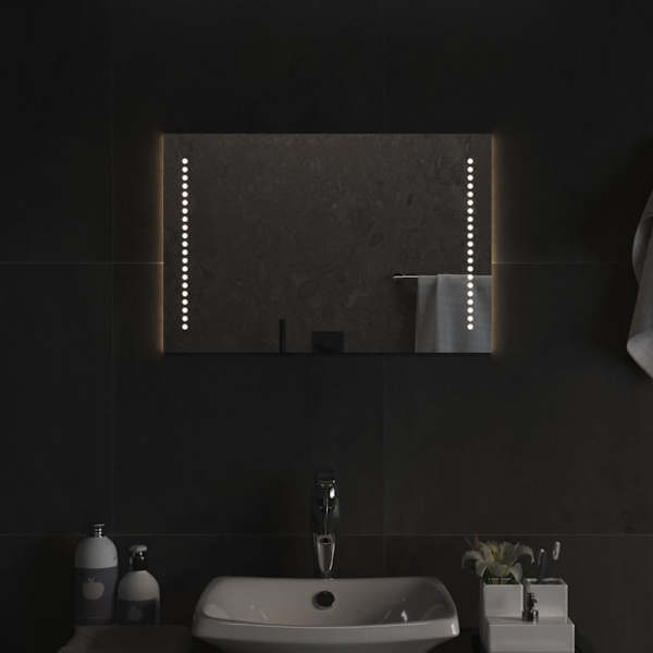 Badrumsspegel LED 60x40 cm