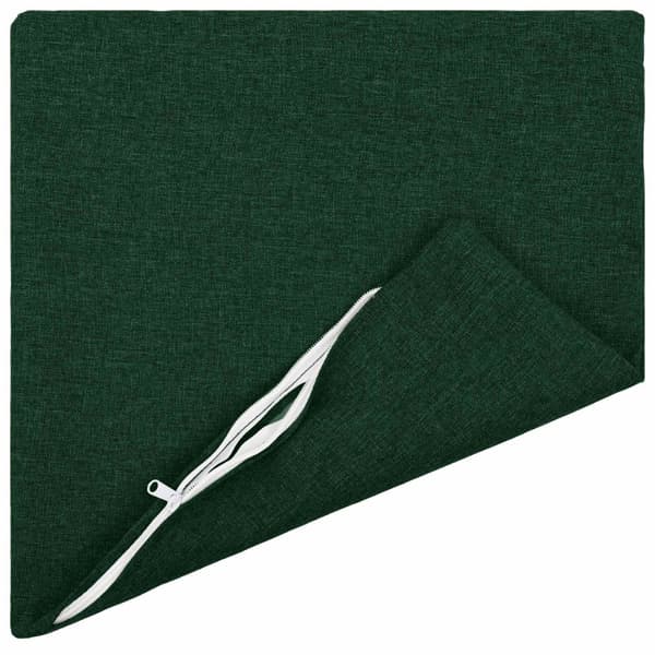 Kudde med kudde HEERLEN 12 st Mörkgrön Tyg