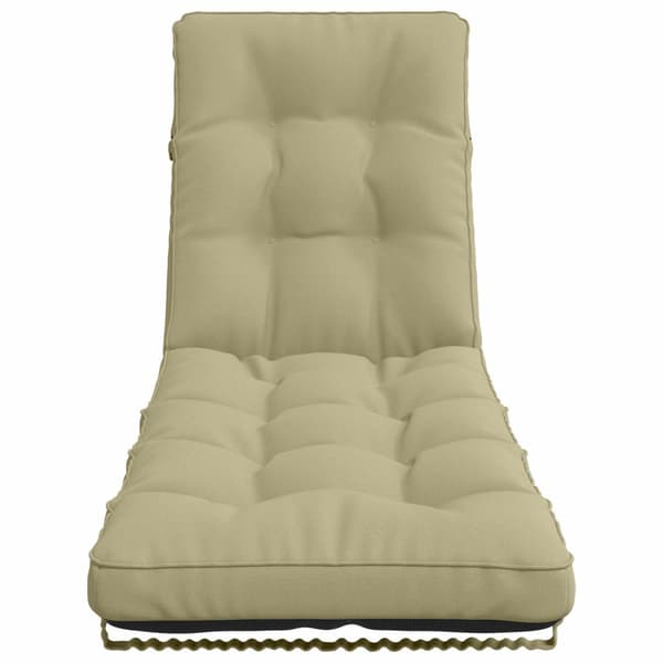 Solstol Kudde VIANEN 100% Polyester Ljusgrön 200 x 50 x 8 cm