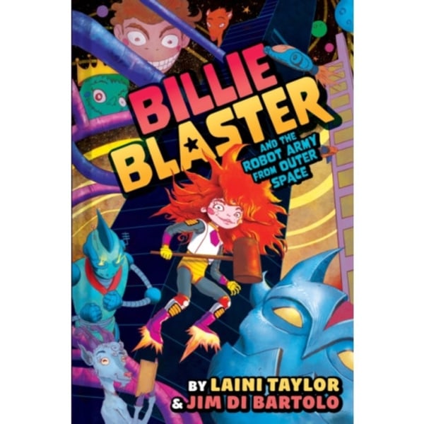 Billie Blaster and the Robot Army from Outer Space (inbunden, eng)