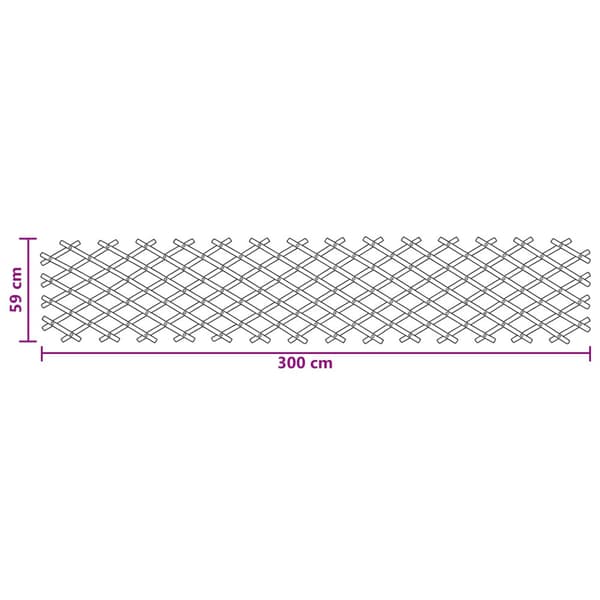 Utvikbar spaljé stängsel 2 pcs Ljusbrun 100 x 105 cm Bambu