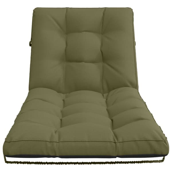 Solstol Kudde VIANEN 100% Polyester Olivgrön 200 x 80 x 8 cm