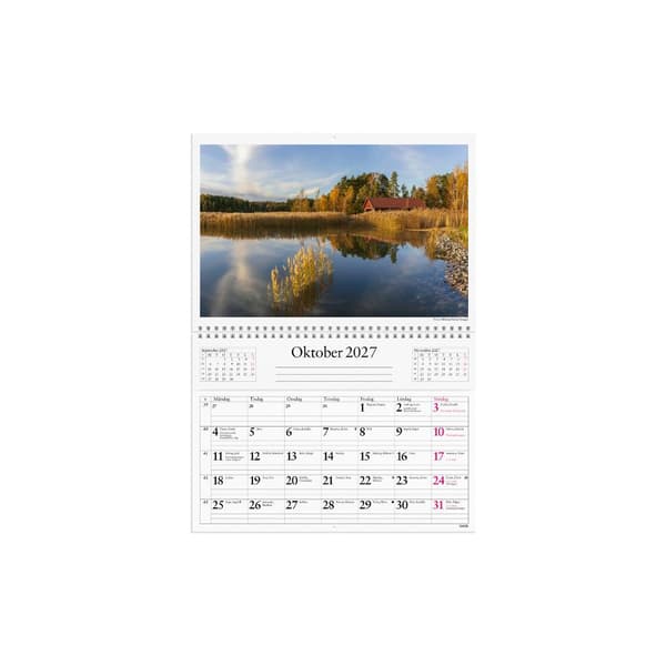 Väggkalender Väggficka 2027