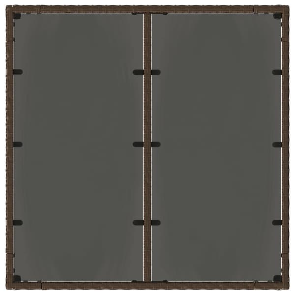 Utomhusmatbord 3 pcs konstrotting