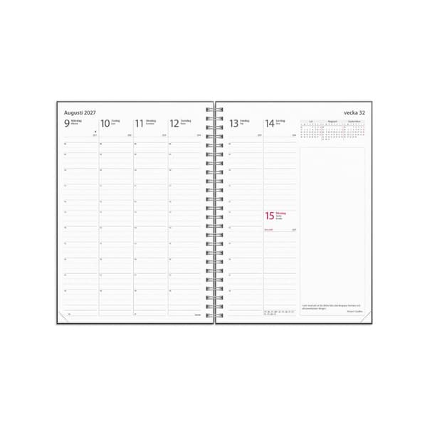 Kalender Business 2027 beige