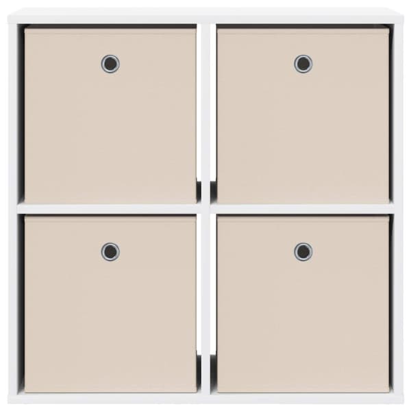 Sideboard med låda Vit 68,5 x 32 x 67 cm