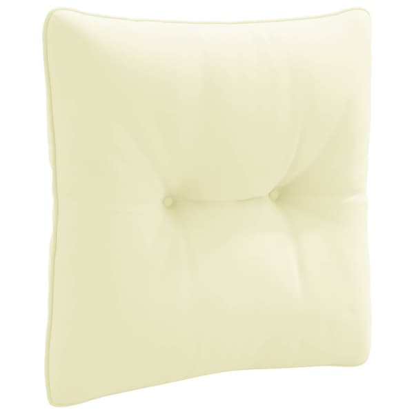 Ryggkudde PUTTEN 100% Polyester Gräddvit 40 x 40 x 10 cm