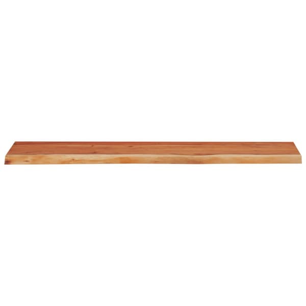 Bordsskiva 140x40x3,8 cm rektangulär massiv akacia rustik kant