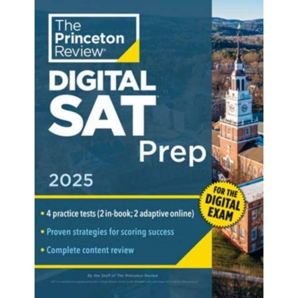 Princeton Review Digital SAT Prep, 2025 (häftad, eng)