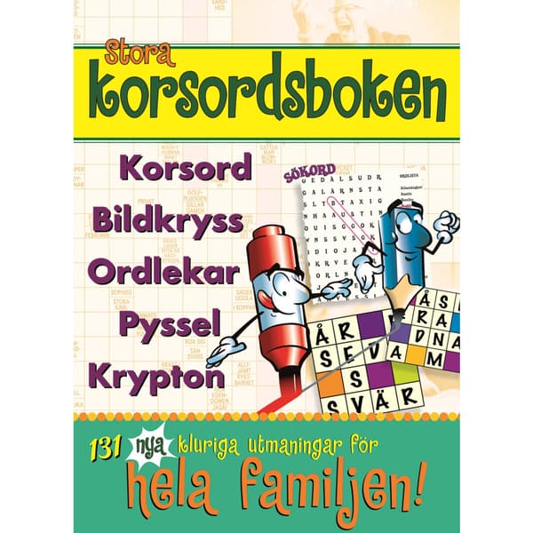 Stora korsordsboken 20 (häftad)