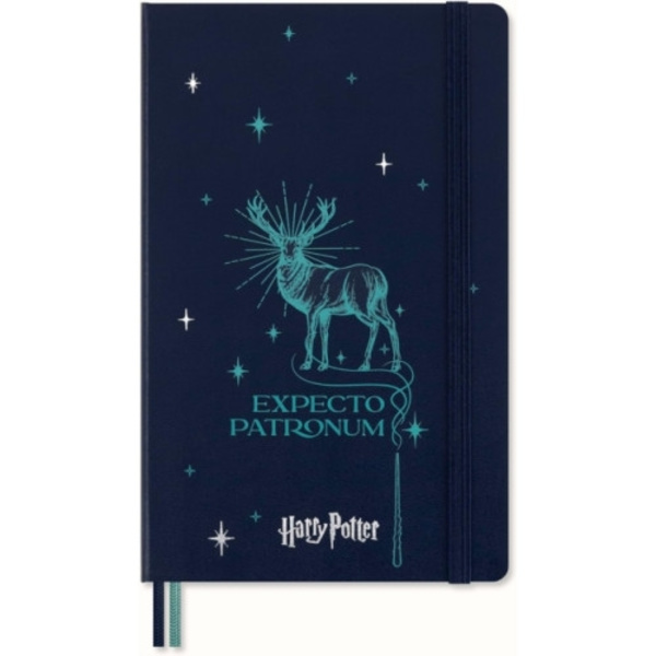 Moleskine Ltd. Ed. Harry Potter Large Ruled Notebook: Expecto Patronum