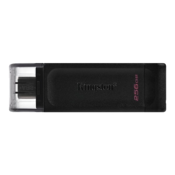 Kingston DataTraveler 70 - USB flash-enhet - 256 GB Svart