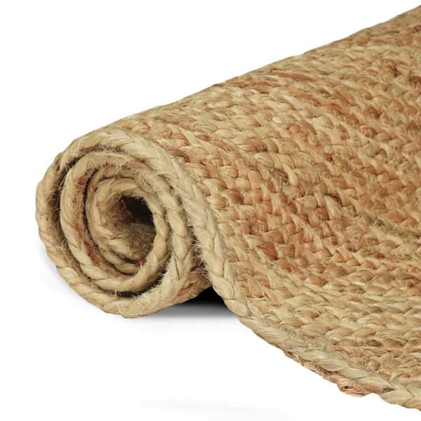 Områdesmattor Rektangulär Brun 80 x 200 cm Jute