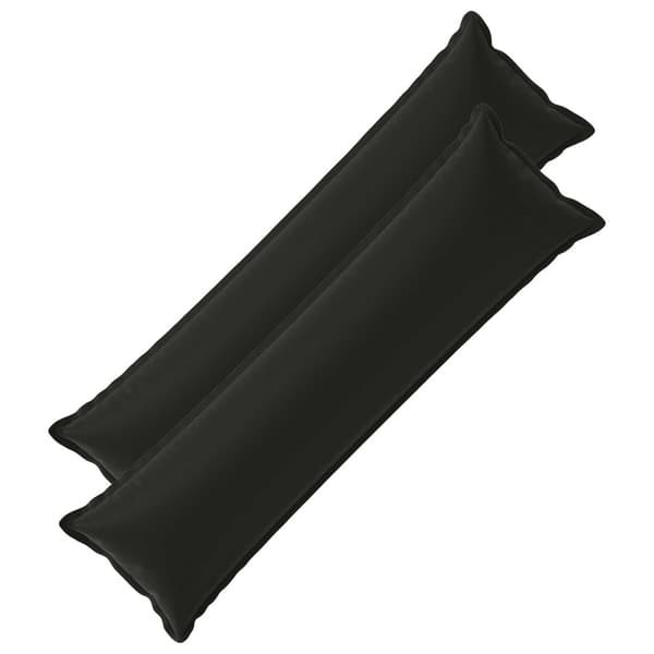 Kudde med kudde HOUTEN 2 st Svart Polyester