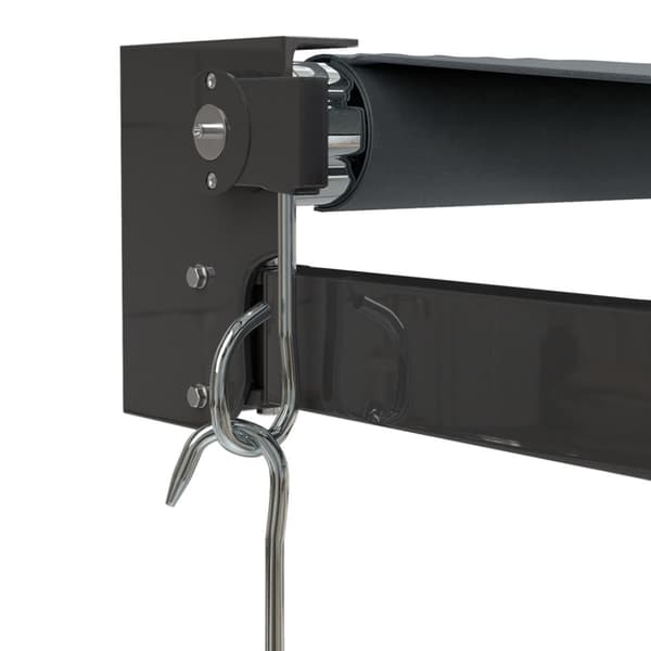 Markis infällbar antracit 3,5x2,5 m tyg&aluminium