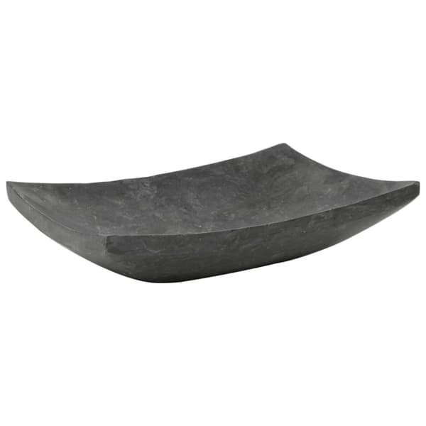 Handfat 50x35x12 cm marmor svart