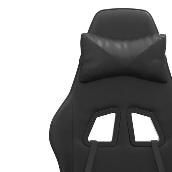 Gamingstol svart konstläder