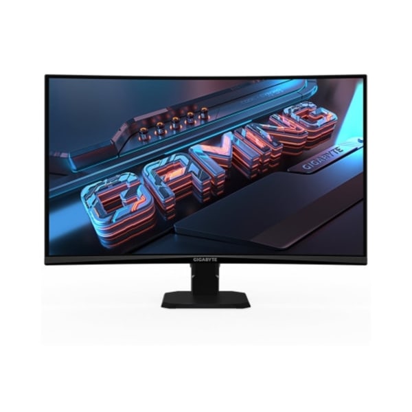 Gigabyte GS27FC - LED-skärm - böjd - Full HD (1080p) - 27" - HDR Svart