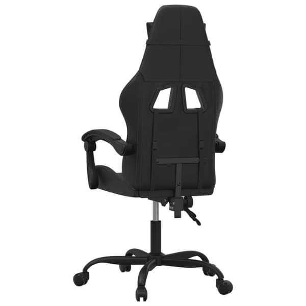 Gamingstol svart konstläder