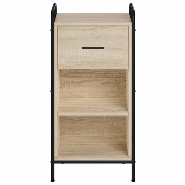 Sideboard Sonoma-ek 97 x 33 x 81 cm Konstruerat trä