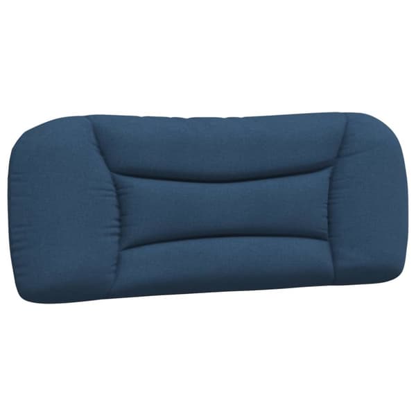 Headboard Cushion "Hvar" Blue 100 cm Fabric