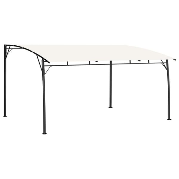 Paviljong 4x3x2,55 m gräddvit
