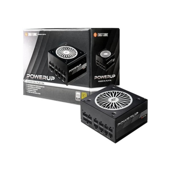 Chieftronic PowerUp Series 850W - nätaggregat - 850 Watt Svart