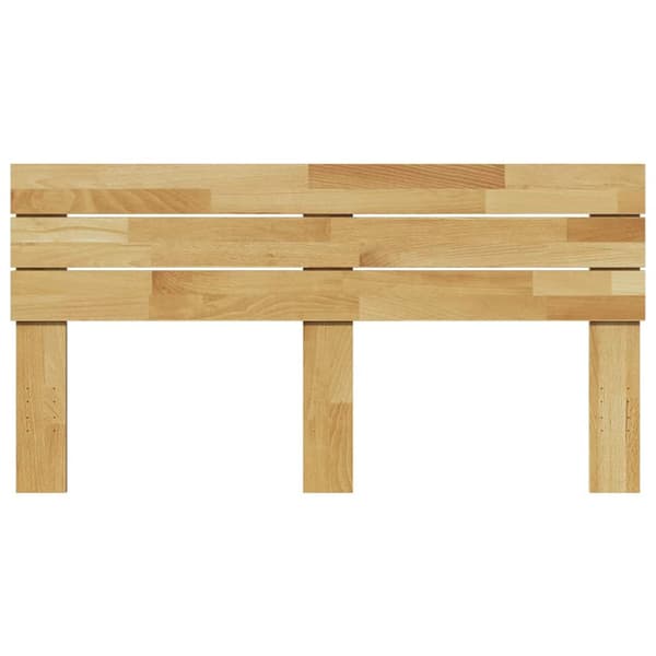 Sänggavel 160 cm massivt trä ek