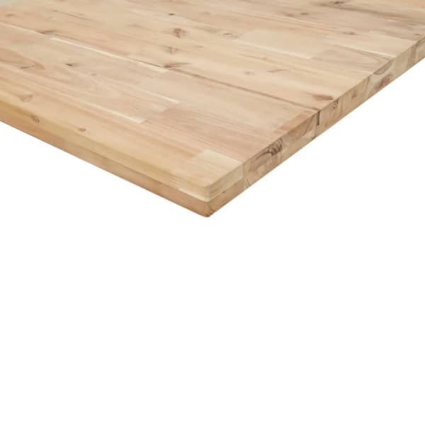 Bordsskiva rektangulär 140x60x4 cm massivt akaciaträ