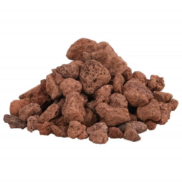 Lavagrus 25 kg röd 1-2 cm