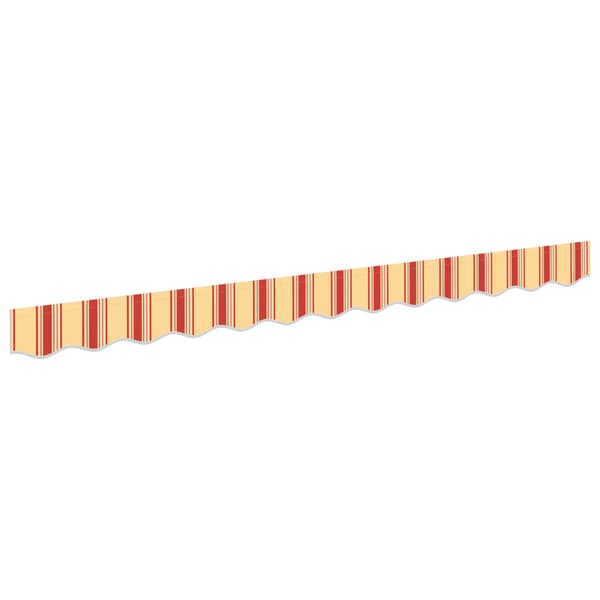 Markiskappa Ersättning Gul och Orange 2,5 m Polyester