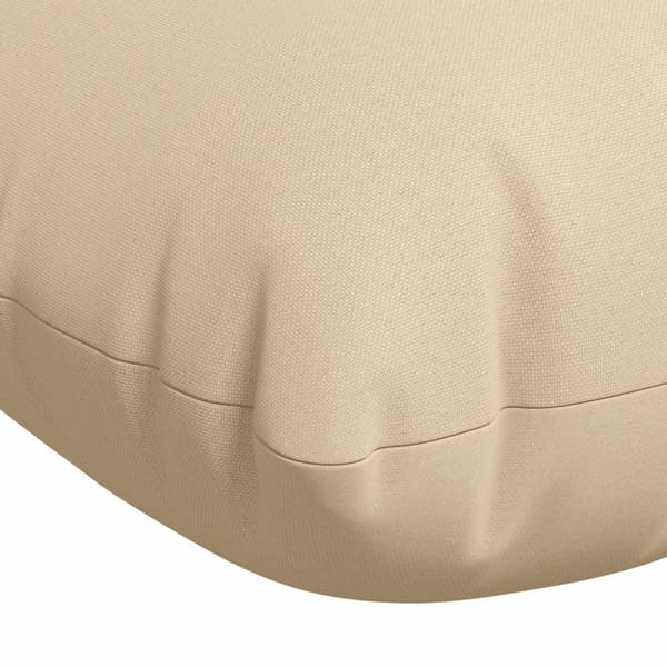 2-delade Bänk Kuddar VIANEN 100% Polyester Gräddvit