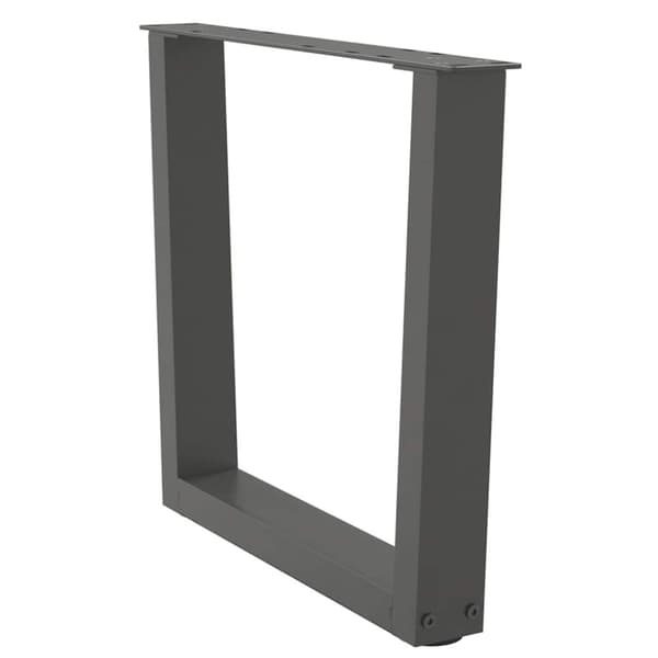 Soffbordsben V-formade 2 st antracit 60x(42-43,3) cm stål