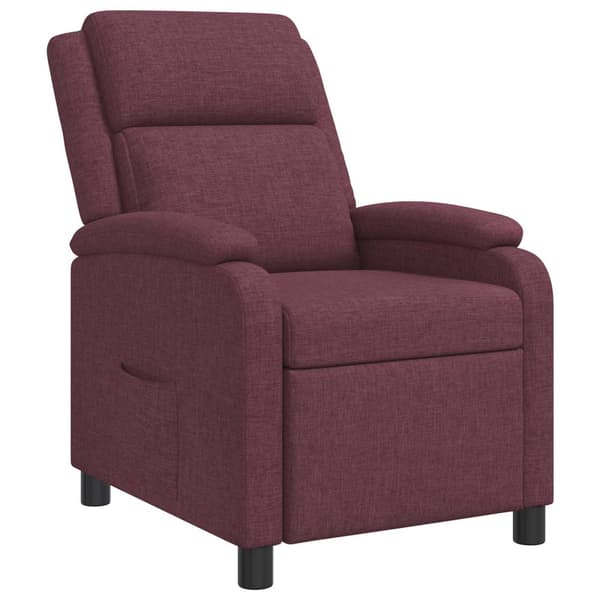 Recliner Lila Tyg