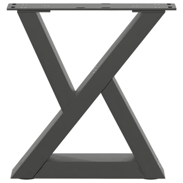 Soffbordsben 2 st antracit 30x(30-31,3) cm stål