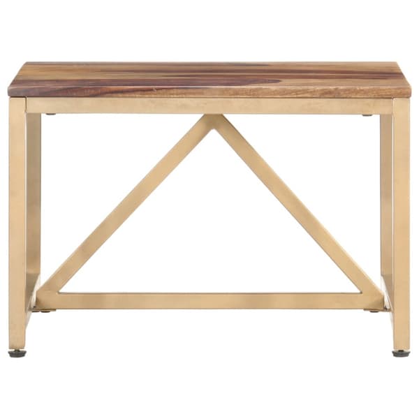 Sidobord 60x60x40 cm massivt trä