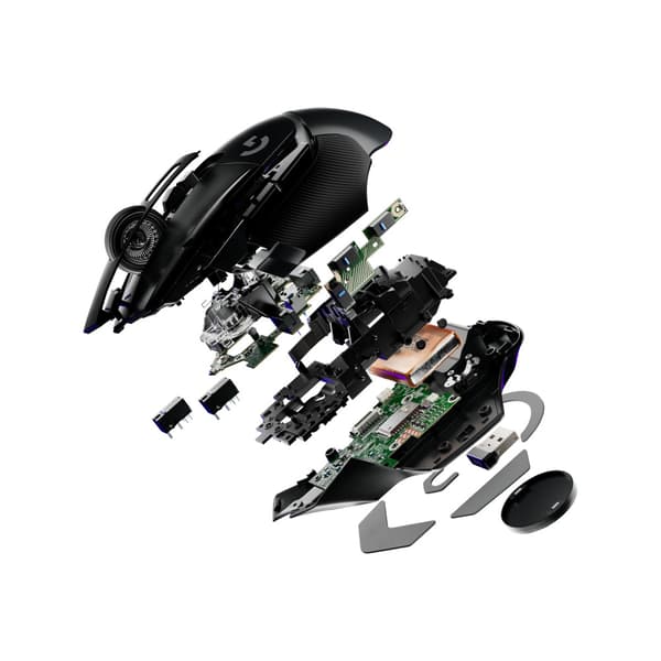 Logitech G G502 X - mus - USB - svart
