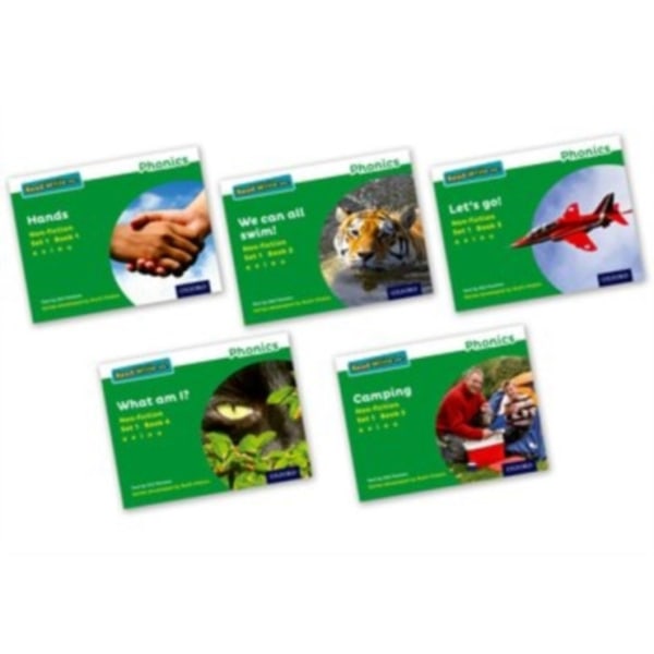 Read Write Inc. Phonics: Green Set 1 Non-fiction books (Mixed Pack of 5) (häftad, eng)