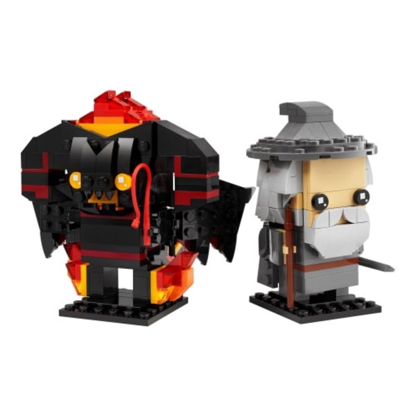 LEGO BrickHeadz 40631 - Gandalf the Grey & Balrog - byggsats
