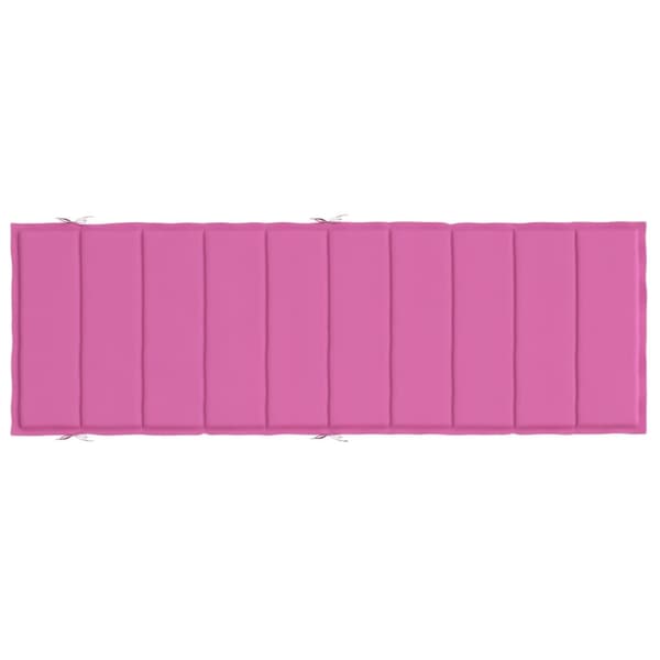 Solsängsdyna rosa oxfordtyg