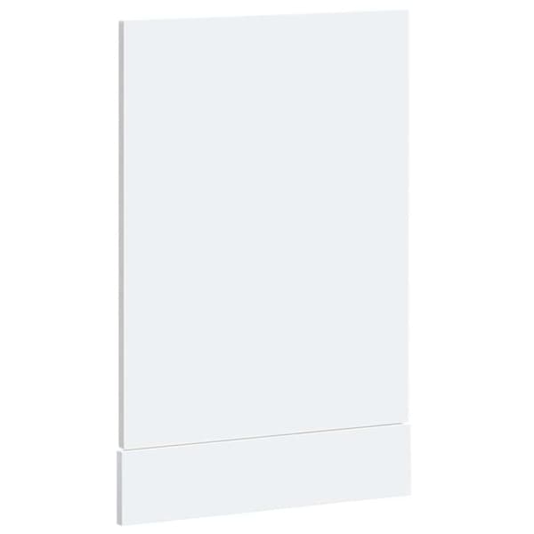 Diskmaskinspanel Kalmar vit 45x1,5x57 cm konstruerat trä