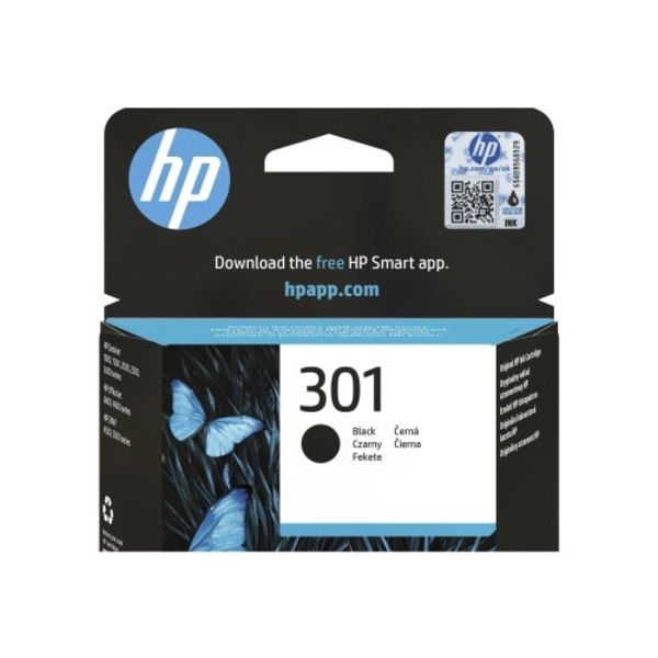 HP 301 - svart - original - bläckpatron