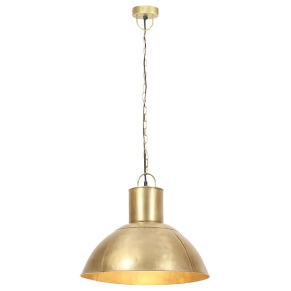 Hänglampa 25 W mässing rund 48 cm E27