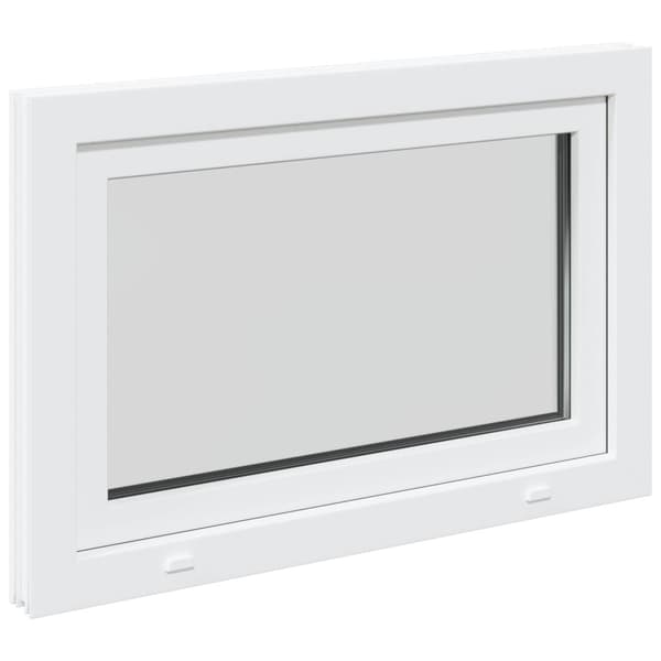 Källarfönster RISOR 90 x 55 cm PVC och glas